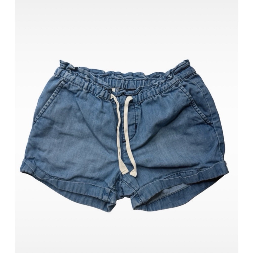 GapKids Girls Chambray Pull-On Shorts Size Small Kids